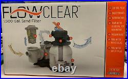BestWay Flowclear 1500 Gallon Pool Sand Filter Pump FREE SAME DAY SHIPPING