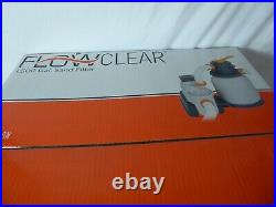BestWay Flowclear 1500 Gallon Swimming Pool Sand Filter Pump New 58663E