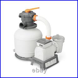 BestWay Flowclear 2000 Gallon Large Above Ground Pool Sand Filter Pump (Used)