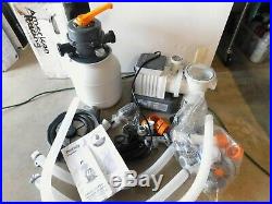 BestWay Flowclear 2000 Gallon Large Above Ground Swimming Pool Sand Filter Pump