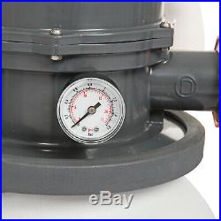 BestWay Flowclear Gallon 2000 GA Above Ground Swimming Pool Sand Filter Pump