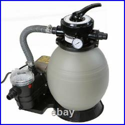 Best Selling 13 Sand Filter plus 3/4HP Pool Pump with Timer Aboveground