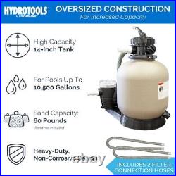 Best selling Hydrotools 14 In Sand Filter Combo 1/2 HP. Branded New