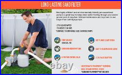 Bestway 1500Gal Sand Filter System f/ Above Ground Swimming Pool Pump 58498E CE