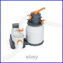 Bestway 1500Gallon Sand Filter Pump for Home Above Ground Swimming Pool 58498E