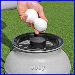Bestway 1600 GPH Sand Filter Pump, Hoses, and Fittings for Swimming Pools