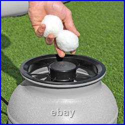 Bestway 1,500 Gallon Sand Filter Pump for Above Ground Outdoor Swimming Pools