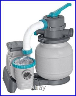 Bestway 1,500 Gallon Sand Filter Pump for Above Ground Swimming Pools 58498USS26