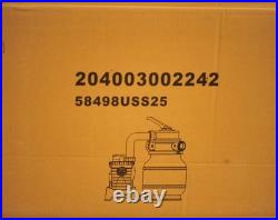 Bestway 1,500 Gallon Sand Filter Pump for Above Ground Swimming Pools 58498USS26