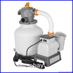 Bestway 2200GPH Gallon Above Ground Swimming Pool Sand Filter Pump System 58500E