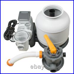 Bestway 2200Gallon Above Ground Swimming Pool Sand Filter 58500E Authorized FDA