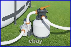 Bestway 2200Gallon Above Ground Swimming Pool Sand Filter Pump System 58500E USA