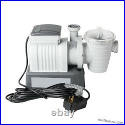 Bestway 2200 Gallon Above Ground Swimming Pool Sand Filter Pump System 58500E