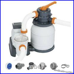 Bestway 2200gal/1500gal Sand Filter System for Above Ground Swimming Pool 58500E