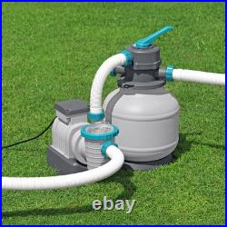 Bestway 2,200 Gallon Sand Filter Pump for Above Ground Swimming Pools (Open Box)