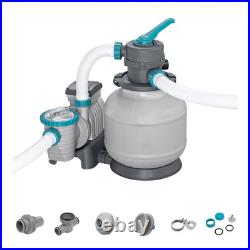 Bestway 2,200 Gallon Sand Filter Pump for Above Ground Swimming Pools (Open Box)