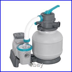 Bestway 2,200 Gallon Sand Filter Pump for Above Ground Swimming Pools (Open Box)