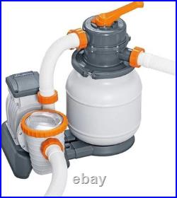 Bestway 58498E Flowclear 1500 Gal Sand Filter Pump for Above Ground Pools