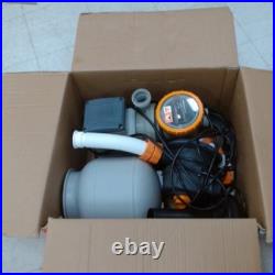 Bestway 58498E Flowclear 1500 Gal Sand Filter Pump for Above Ground Pools
