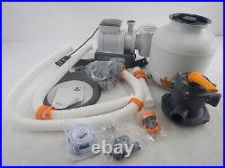 Bestway 58500E Flowclear Sand Filter Pump for Most Above Ground Swimming Pools