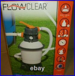 Bestway 58516E Flowclear 800 GPH Pump for Above Ground Pools Sand Filter Pump