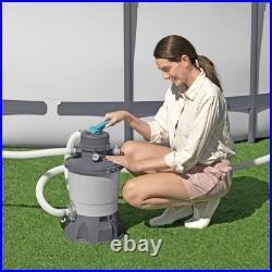 Bestway 950Gal Sand Filter Pump for Above Ground Swimming Pools (Open Box)