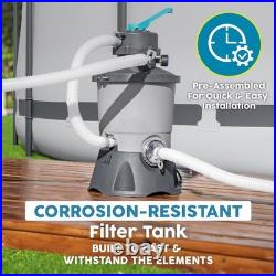 Bestway 950 GPH Above Ground Swimming Pool Sand Filter Pump