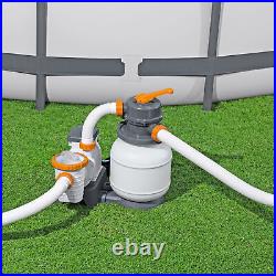 Bestway Durable Flowclear 1500 Gallon Sand Filter for Swimming Pools (For Parts)