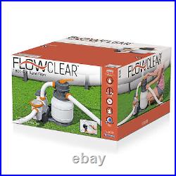 Bestway Durable Flowclear 1500 Gallon Sand Filter for Swimming Pools (For Parts)