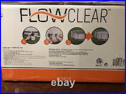 Bestway Flowclear 1500 Gallon Above Ground Swimming Pool Sand Filter Pump NEW
