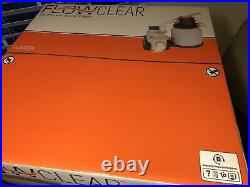 Bestway Flowclear 1500 Gallon Above Ground Swimming Pool Sand Filter Pump NEW