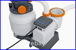 Bestway Flowclear 1500 Gallon Sand Filter Pump for Above Ground Pools 58498E