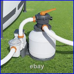 Bestway Flowclear 2200 Gallon Sand Filter Pump for Above Ground Pools (Damaged)