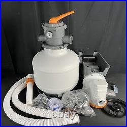 Bestway Flowclear 58692E 3000 Gallon Sand Filter Pump New Open Box