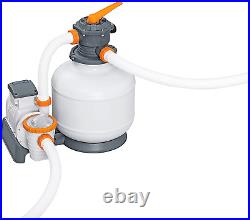 Bestway Flowclear Sand Filter Pump Compatible with Most Above Ground Swimming