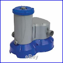 Bestway Pool Filter Pump Replacement Cartridge (2 Pack) + Pool Filter Pump