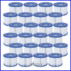 Bestway SaluSpa Hot Tub Filter Pump Type VI Replacement Cartridges (24 Pack)