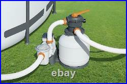 Bestway Swimming Pool 2200Gallon Sand Filter System Pool Pump 58500E Efficient