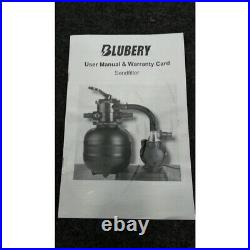 Blubery GSF01A 13 Sand Filter with 1/3HP Pump System 23FT Cord 115V
