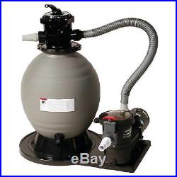 Blue Wave 18 Sand Filter System with 1 HP Pump for Above Ground Pools