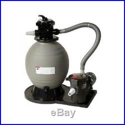 Blue Wave 18-in Sand Filter System with 1 HP Pump for Above Ground Pools