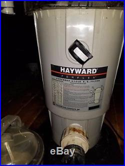 C2251540LSS Hayward 25 sq. Ft. Above Ground Pool Cartridge Filter and Pump Syste