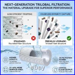 C3030 Pool Filter 4-Pack fits Hayward SwimClear C3030 / C3025 / C3020