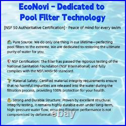 C3030 Pool Filter 4-Pack fits Hayward SwimClear C3030 / C3025 / C3020