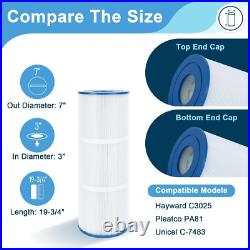 C3030 Pool Filter Cartridges (4-Pack), Compatible with Hayward SwimClear C3020 C3030 Pool Filter Cartridges (4-Pack), Compatible with Hayward SwimClear C3020