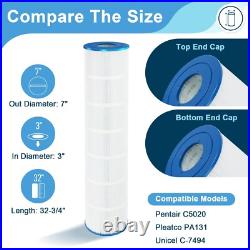 C5030 Pool Filter Cartridges (4-Pack), Compatible with Hayward SwimClear C5020 C5030 Pool Filter Cartridges (4-Pack), Compatible with Hayward SwimClear C5020