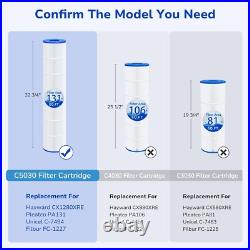 C5030 Pool Filters Cartridge Compatible with Hayward SwimClear C5030 C-7494 C5030 Pool Filters Cartridge Compatible with Hayward SwimClear C5030 C-7494