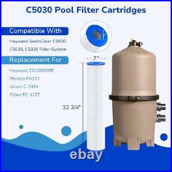 C5030 Pool Filters Cartridge Compatible with Hayward SwimClear C5030 C-7494 C5030 Pool Filters Cartridge Compatible with Hayward SwimClear C5030 C-7494