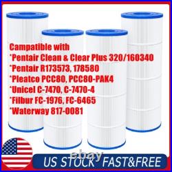 CCP320 Pool Filter Cartridges, Compatible with Pentair Clean & Clear Plus 320