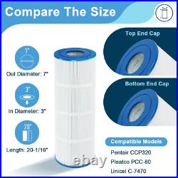 CCP320 Pool Filter Cartridges, Compatible with Pentair Clean & Clear Plus 320 CCP320 Pool Filter Cartridges, Compatible with Pentair Clean & Clear Plus 320